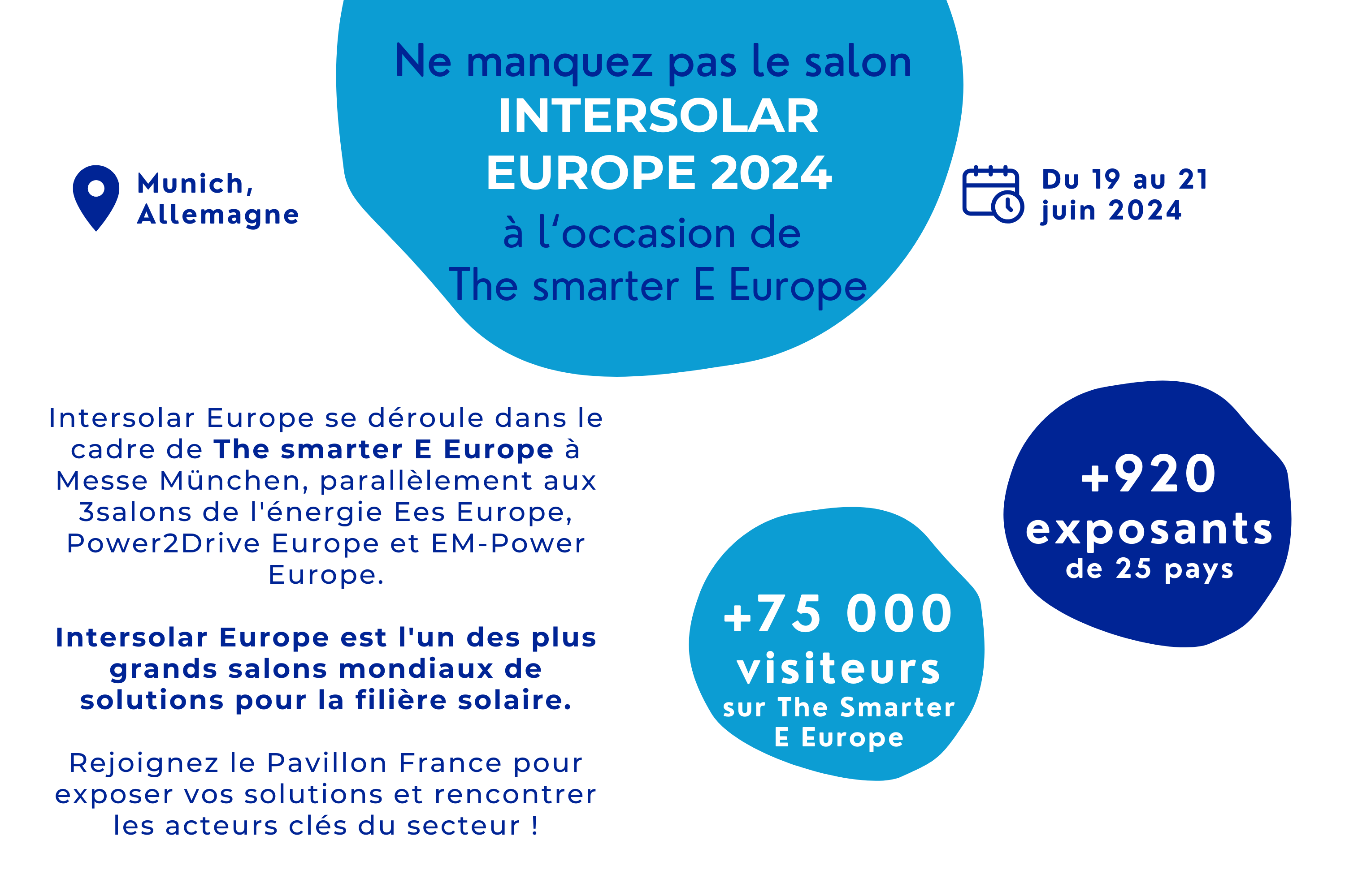 ESalon INTERSOLAR 2024 Pavillon France Énergie solaire Allemagne